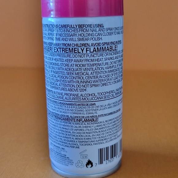 Onyx Professional Spray on Nail Dry w/Island Coconut Scent 2oz - Picture 4 of 6